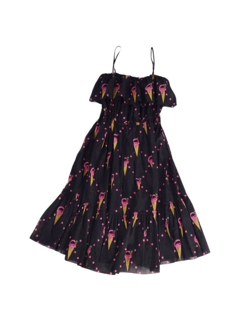Gucci Dress Sleeveless Total Pattern Cotto